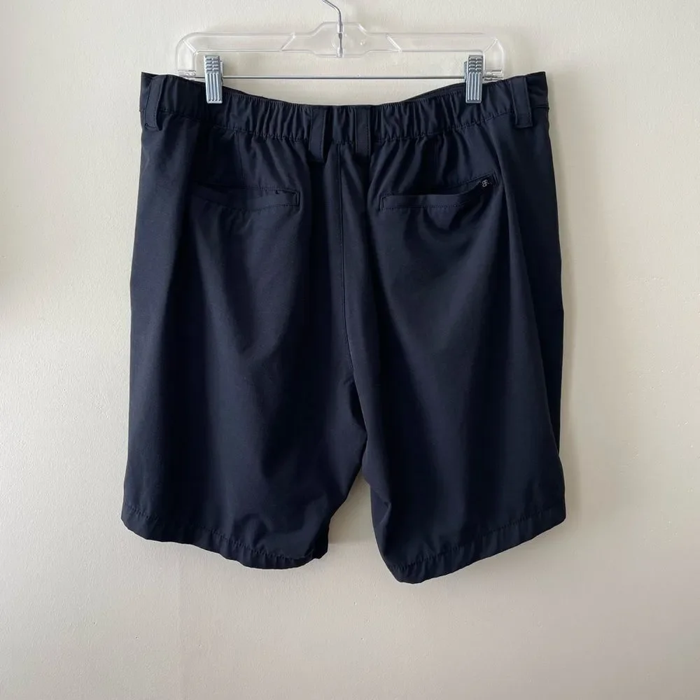 Banana Republic Men's Flat Front Shorts Black Size 38